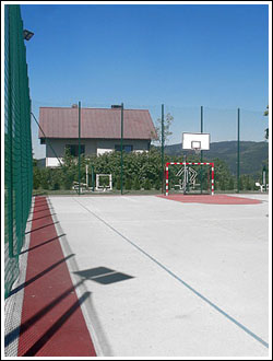Stavba rekonstrukce sportoviště dětského-hřiště